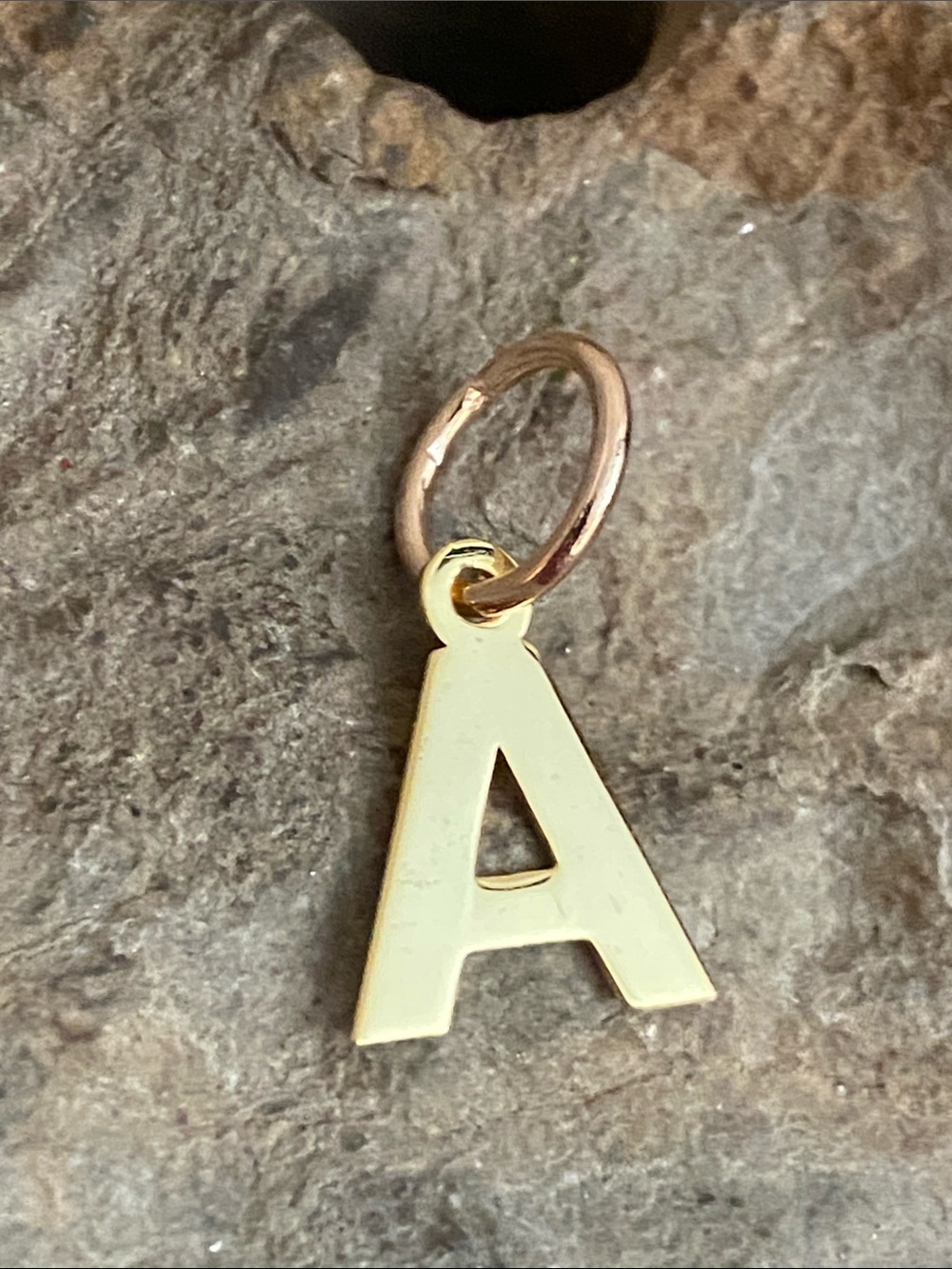 5/$10❤️❤️❤️NEW Letter A Initial Charm Pendant